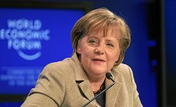 A picture of sweary Mrs Merkel